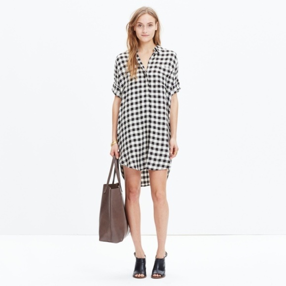 Madewell Dresses & Skirts - Madewell Courier Shirtdress in Buffalo Check
